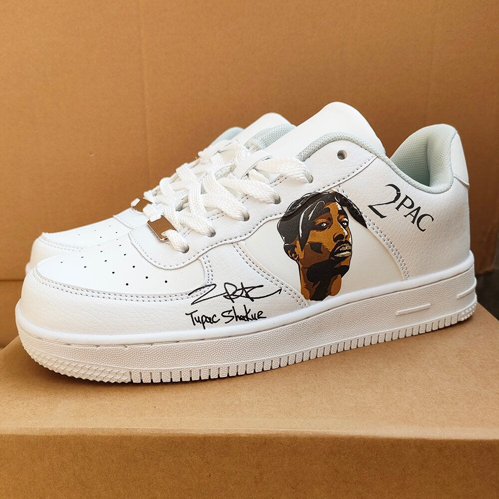 Custom Pac Sneaker - Hand-painted